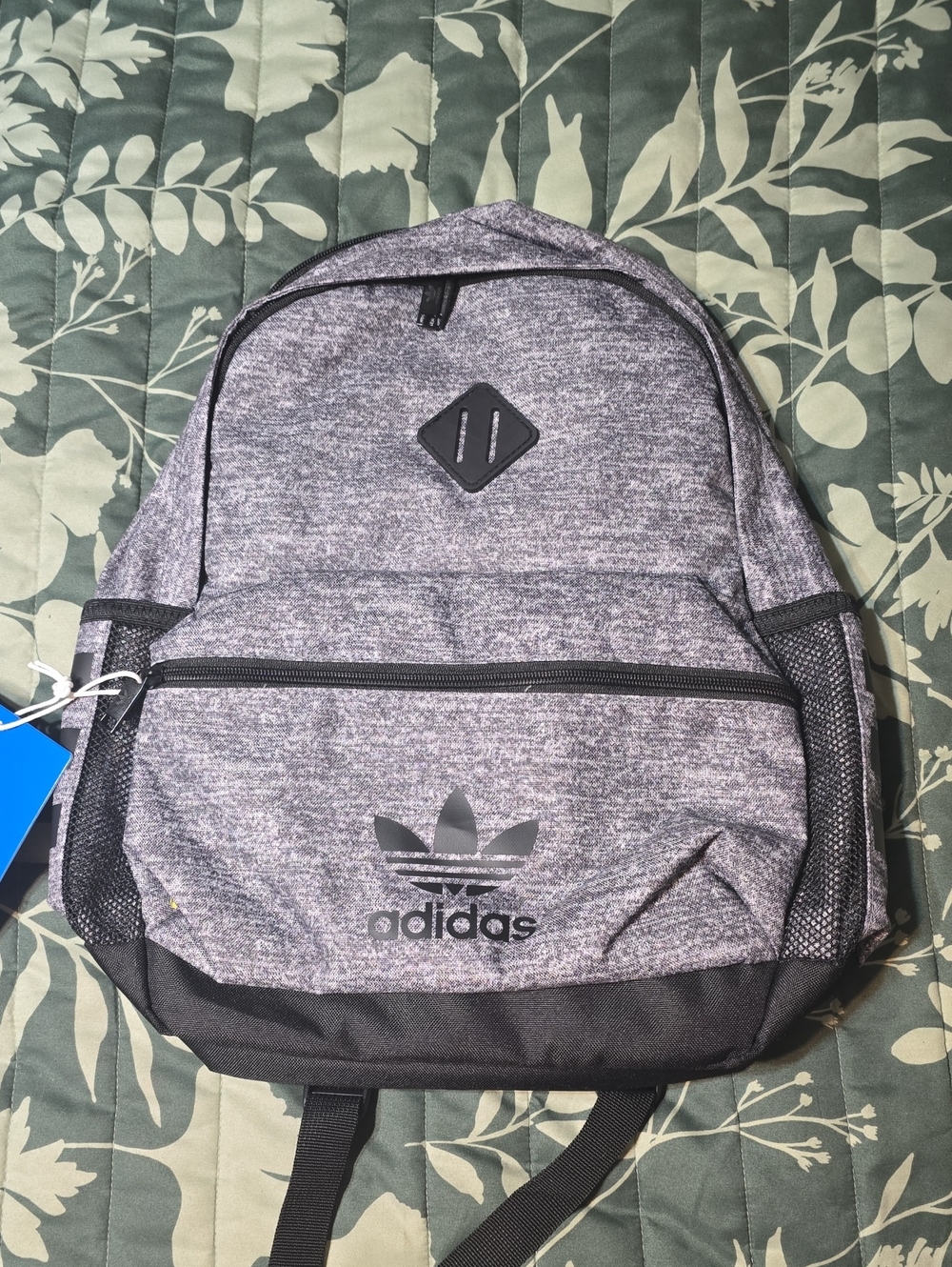 Adidas Originals Gray Trefoil Backpack - Everyday Bag